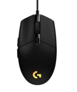 Logitech G203 LIGHTSYNC RGB 6 Button Gaming Mouse 200 - 8,000 dpi USB data format  16 bits /axis USB report rate 1000Hz (1ms) Microprocessor  32-bitARM