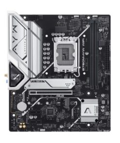 ASUS B760M-AYW WIFI Intel LGA1700 mATX Motherboard, DDR5 96GB 8000(OC), PCIe 4.0, 2xM.2, 2.5GbE, WiFi 6, HDMI 4K60