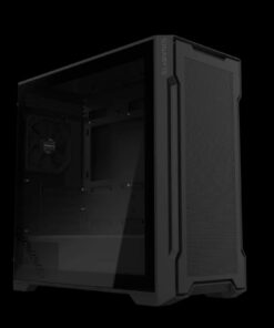 Gigabyte C102 GLASS BlackMid Tower case, Mini ITX  / Micro ATX, 5x Expansion slots, 2x 3.5' Drive Support, 3x 2.5' Drive Support, 2x USB 3.0, 120mm Fan