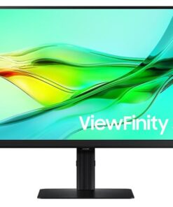 Samsung 23.8' /24' S6 ViewFinity 100Hz QHD IPS Monitor 2K 2560x1440 16 9 5ms Height Adjust Tilt Swivel Pivot 2xDP1.4 HDMI USB LAN HDR10 VESA