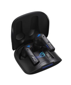 ASUS ROG Cetra True Wireless SpeedNova Black, Dual-Mode, Bone-Conduction AI Microphones, Up to 46-hour battery life, Hybrid Multipoint