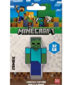 Verbatim Minecraft Zombie - Collector's Edition USB Flash Drive - 32GB - Zombie - Retail