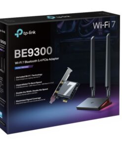 TP-Link Archer TBE550E BE9300 Wi-Fi 7 Bluetooth 5.4 PCIe Adapter, 6GHz@5760 Mbps, 5GHz@2880 Mbps, 2.4GHz@688 Mbps (wifi7) (NIC)