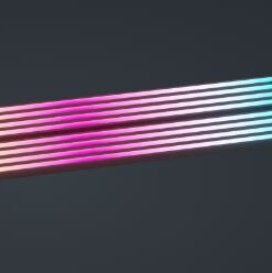 Corsair ARGB PSU Cable Strips  2x230mm, 100 ARGB LEDs /strip, 5V ARGB /iCUE