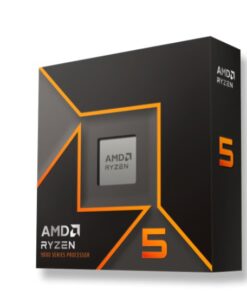 AMD Ryzen 5 9600X 6Cores /12Threads, 65 watts, Max Boost Clock 5.4 GHz, PCIE 5.0, 32MB Cache, Radeonâ„¢ Graphics, 2200 MHz Frequency