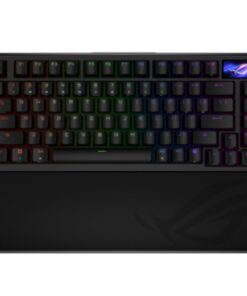 ASUS ROG Azoth Extreme Storm SWITCH, ROG NX Mechanical, Full-Color OLED Touchscreen, 8000Hz with ROG Polling Rate Booster, Tactile Bump /Clicky