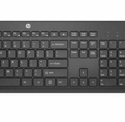 HP 235 USB Wireless Keyboard and Mouse Combo Reduced-sized and Low-Profile Quiet Keys Easy Cleaning Plug and Play for Notebook Desktop PC MAC ~1Y4D0AA