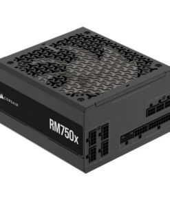 Corsair RMx Series RM750x Fully Modular Power Supply (AU)  750W, 80+ Gold, 4x PCIe, 8x SATA, 2x EPS, Zero RPM, ATX 3.1