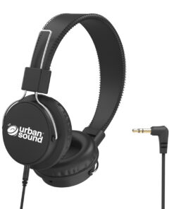Verbatim Urban Sound Kidâ€s Headphones, Volume limiting for ear protection. Lightweight 1.2M, Gold plated 3.5mm Jack. High Quality, Ambient Awareness