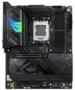 ASUS AMD ROG STRIX X870-F GAMING WIFI (AM5) ATX Motherboard, DDR5 192GB, 1x PCIe 5.0 x16 slot, 4 x M.2 slots, 2x SATA, Wi-Fi 7, 1 x HDMI, 1 x DP2