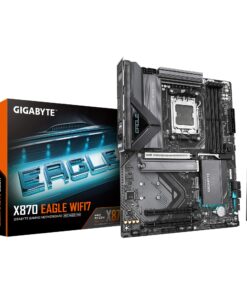 Gigabyte X870 EAGLE WIFI7 AMD AM5 ATX Motherboard 4x DDR5~256GB,3x PCIe x16, 3x M.2, 4x SATA 6, 4x USB 3.2, 4x USB2.0, 2x USB-C