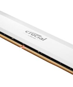 Crucial Pro 16GB (1x16GB) DDR5 UDIMM 6400MHz CL38 White Heat Spreader Support Intel XMP AMD Ryzen Desktop PC Gaming Memory