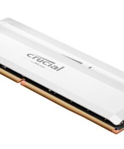Crucial Pro 32GB (2x16GB) DDR5 UDIMM 6400MHz CL38 White Heat Spreader Support Intel XMP AMD Ryzen Desktop PC Gaming Memory