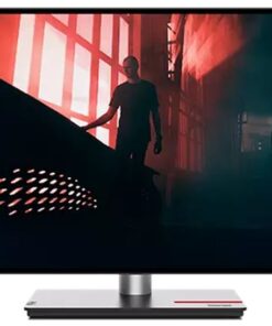 LENOVO ThinkVision P27Q-30 27' 75Hz QHD IPS Monitor 2K 2560x1440 16 9 4ms Height Adjustable Tilt Pivot Swivel HDMI 2xDP 5xUSB VESA Tiny Support 3yr