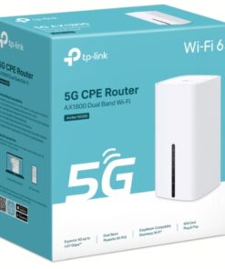 TP-Link Archer NX200 5G AX1800 Wireless Dual-Band Gigabit Router, 1201 Mbps at 5 GHz + 574 Mbps at 2.4 GHz, 5G NR 4.67Gbps /1.25Gbps, LTE support Cat 1