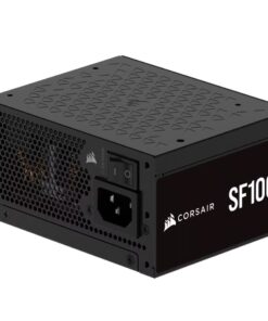 Corsair SF Series SF1000 Fully Modular 80 PLUS Platinum SFX Power Supply (AU) - 1000W, 92mm FDB, 4Ã—PCIe, 8Ã—SATA, 2Ã—EPS, Type 5, 100K hrs, ATX 3.1