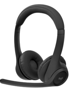 Logitech ZONE 300 Wireless Headset Midnight Black 1-Year Limited Hardware Warranty