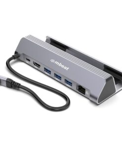 mbeatÂ® USB-C Gaming Dock for Steam Deck and ROG Ally 100W PD pass-through 4K@60Hz (3840 Ã— 2160) Gigabit Ethernet up to 10 /100 /1000Mbps 5Gbps data