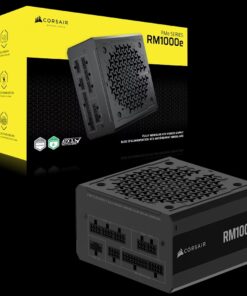 Corsair RMe Series RM1000e Fully Modular Low-Noise ATX Power Supply (AU), Cybenetics Gold, ATX12V 3.1, 2x PATA, 2x EPS, 6x SATA, 3x PCIe