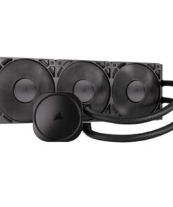 Corsair NAUTILUS 360 RS Liquid CPU Cooler, Aluminum Rad, Copper Cold Plate, PWM Fan Control, 1700 RPM, 360mm rad, 450mm Tubing, 3x Fans