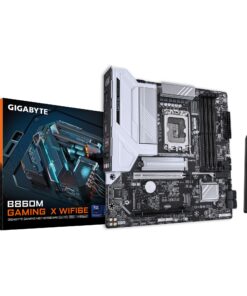 Gigabyte M /B B860M GAMING X WIFI6E 1.0, Intel Â® B860, 4 x DDR5 up to 256 GB, 1x HDMI, 2 x PCI Express x16, 2 x M.2, 4 x SATA, 6x USB 3.2