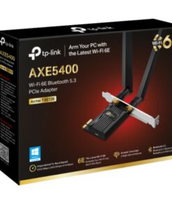 TP-Link Archer TXE72E AXE5400 Wi-Fi 6E Bluetooth 5.3 PCIe Adapter , 2402 Mbps at 6 GHz + 2402 Mbps at 5 GHz + 574 Mbps at 2.4 GHz