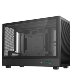 DeepCool CH260 M-ATX Case, Extremely Portable Sizeï¼ŒAbundant Airflow Ventilationï¼ŒMesh and Glass panelsï¼ŒUp to 360mm Liquid Cooling