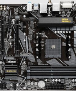 Gigabyte B550M DS3H AC AM4 Ryzen mATX Motherboard, 4x DDR4, 3x PCI-e, 2x M.2, 4x SATA III, RAID 0 /1 /10, 4x USB 3.2, 4x USB 2.0