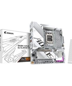 (LS) Gigabyte B850M A ELT WF6E ICE, AMD AM5, 4 x DDR5 up to 256 GB, 1 x HDMI, 1 x PCI Express x16, 2 x M.2, 4 x SATA, 9 x USB 3.2