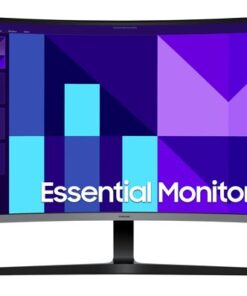 Samsung 32' S39GD FHD 100Hz Curved Monitor 1920x1080 4ms 16 9 1500R Tilt VESA VA HDMI D-Sub Headphone Flicker Free Eye Saver Mode Black