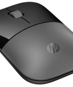 HP Wireless Mouse Z3700 Dual Silver ambidextrous design Optical Bluetooth USB-A Compatible with Windows 11  /10 macOS and Chrome OS