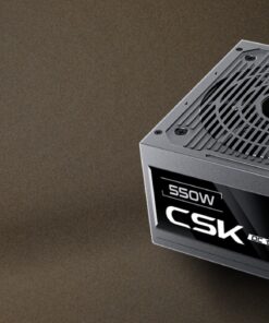 Antec CSK550DC 80+ Bronze 2x PCIE 5.1, Continuous Power, DC to DC, Flat Cables, 5Yrs Warranty. CircuitShield, Thermal,Reliable Value Power Supply