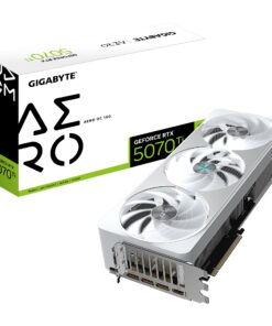 Gigabyte GeForce RTXâ„¢ 5070 Ti AERO OC 16G, 2588 MHz, CUDA 8960, 28 Gbps, GDDR7, 256 bit, PCI-E 5.0, PSU 750W, DisplayPort 2.1b x3 HDMI 2.1b x1