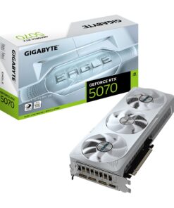 Gigabyte GeForce RTX 5070 EAGLE OC ICE SFF 12G, 2587 MHz, CUDA 6144, 28 Gbps, GDDR7, 192 bit, PCI-E 5.0, ATX, PSU 750W, DisplayPort 2.1b HDMI 2.1b *1