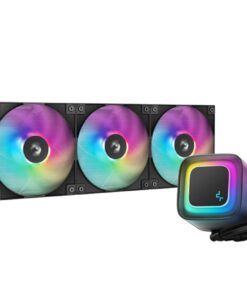 DeepCool LE360 V2 Liquid Cooler 360 mm 6th Gen Pump up to 3400 PWM, Hydro Bearing, IntelLGA1851 /1700 /1200 /1151 /1150 /1155, AMDAM5 /AM4