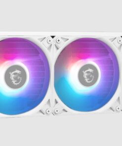 MSI MAG CORELIQUID I360 White Liquid CPU Cooler, LGA 1150 /1151 /1155 /1156 /1200 /1700+ Next gen AM5 /AM4 3y warranty