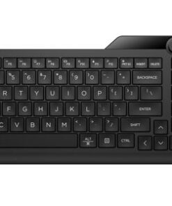 HP 475 Dual-Mode Wireless Keyboard Bluetooth 5.3 Up to 24M Battery life USB Type-A port Multi-OS Device Unifying Dongle Slim full numpad Black