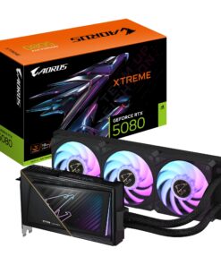 Gigabyte AORUS GeForce RTXâ„¢ 5080 XTREME WATERFORCE 16G, 2805 MHz, CUDA 10752, 30 Gbps, GDDR7, 256 bit, PCI-E 5.0, PSU 850W, HDMI 2.1b x1