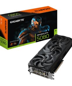 Gigabyte GeForce RTXâ„¢ 5080 WINDFORCE OC SFF 16G, 2670 MHz, CUDA 10752, GDDR7, 256 bit, PCI-E 5.0, PSU 850W, DisplayPort 2.1b x3 HDMI 2.1b x1