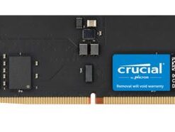 Crucial 32GB (1x32GB) DDR5 CUDIMM 6400MHZ CL52 Desktop PC Memory for Intel Core Ultra Processors AI PC