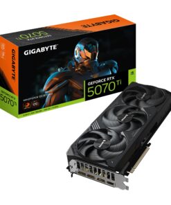 Gigabyte GeForce RTXâ„¢ 5070 Ti WINDFORCE OC SFF 16G, 2497 MHz, CUDA 8960, 28 Gbps, GDDR7, 256 bit, PCI-E 5.0, PSU 750W,DisplayPort 2.1b HDMI 2.1b x1