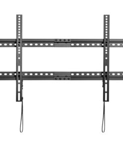 Brateck Fixed TV Wall Mount For 37'-80' up to 75KG, VESA Compatible  150x100,200x100,150x150,200x200,300x200,200x400,600x300,600x400 Black (LS)