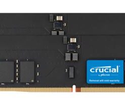 Crucial 32GB (2x16GB) DDR5 CUDIMM 6400MHZ CL52 Desktop PC Memory for Intel Core Ultra Processors AI PC