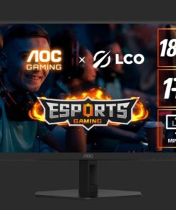 AOC 27' QD-MiniLED Monitor - QHD 180Hz, 1ms, 5000 1 contrast, 1200 nits peak HDR, Quantum Dot VA, 148% sRGB, DP 1.4, HDMI 2.0, tilt adjusable