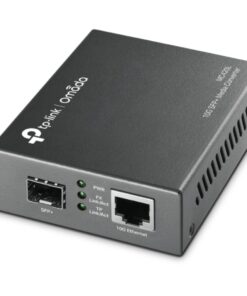 TP-Link MC420L Omada 10G Multi-Gigabit SFP Media Converter, 1Ã— 1G /2.5G /5G /10Gbps Auto-Negotiation RJ45 ports supporting Auto-MDI /MDIX