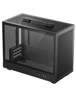 DeepCool CH160 PLUS Portable Micro-ATX Compact Case, USB3.0Ã—2, Gen2 Type-C x1, Audio /MicÃ—1