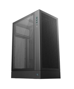 DeepCool CH170 PLUS Vertical Micro-ATX Compact Case, USB3.0Ã—2, Gen2 Type-C x1, Audio /MicÃ—1
