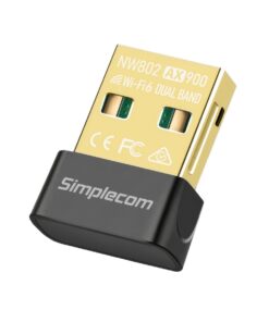 Simplecom NW802 AX900 Dual Band Wi-Fi 6 USB Wireless Nano Adapter