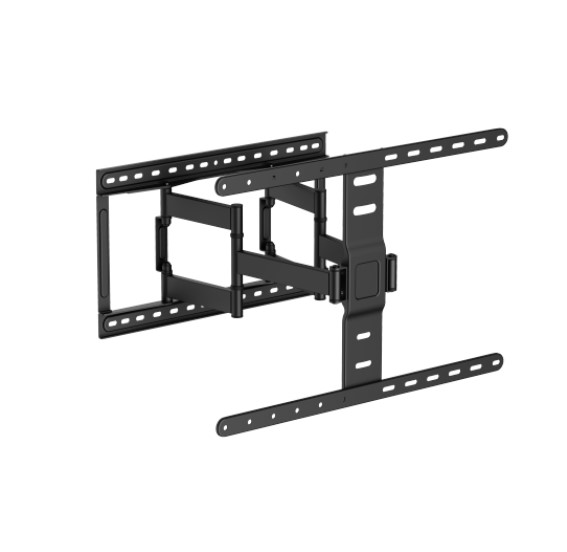 Brateck LPA83-466 Modern Ultra-Slim Full-Motion TV Wall Mount For most 43'-90' TVs, Weight Capacity 60kg, 420x509x632mm