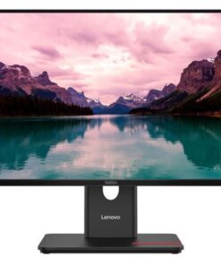 LENOVO ThinkVision T24-40 23.8' 120Hz FHD Monitor 1920x1080 16 9 Height Adjustable Titl Swivel Pivot USB-C (15W PD) 3xUSB-A VGA DP HDMI Hub~63CFMAR1AU